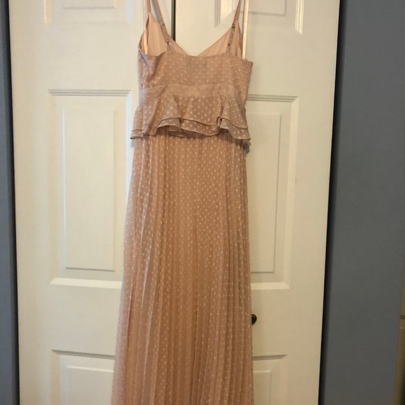 Blush Pink Tahari midi dress - Picture 2 of 4